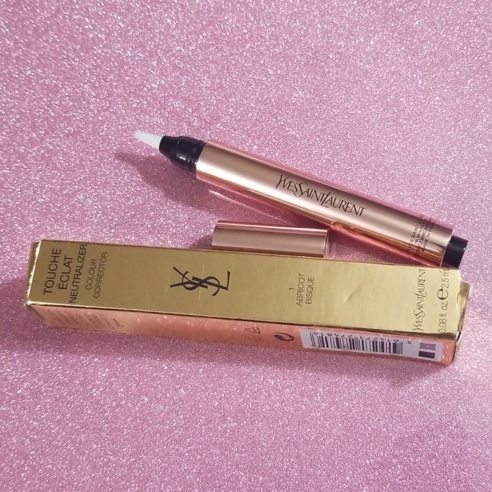 💙🧚‍♀️#1ABRICOT Yves Saint Laurent DISCONTINUED Neutralizing Concealer NWT - Picture 6 of 7